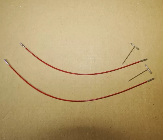 ChiaoGoo Twist Cable red - M 15 cm