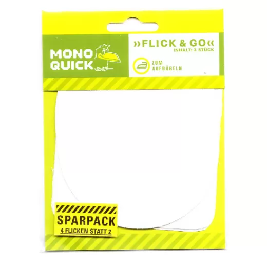 Patch Set oval/square - white