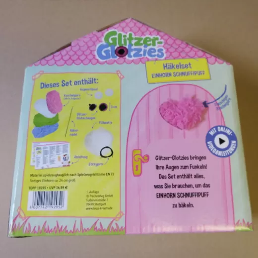Häkelset - Glitzer Glotzies - Schnuffipuff