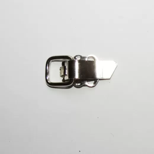 Metal Clasp silver 22 mm