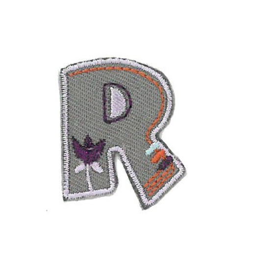 Applikation Buchstabe R