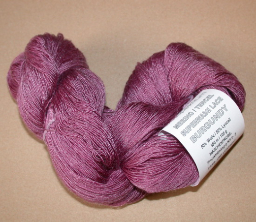 HPKY Merino Tencel Lace - Burgundy