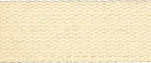 Cotton Webbing Strap 25 mm - beige