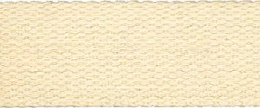 Baumwoll-Gurtband 25 mm - beige