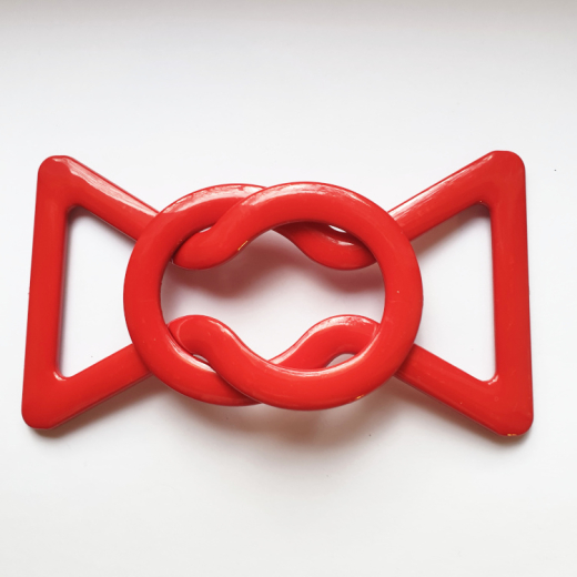 Large Plastic Clasp red