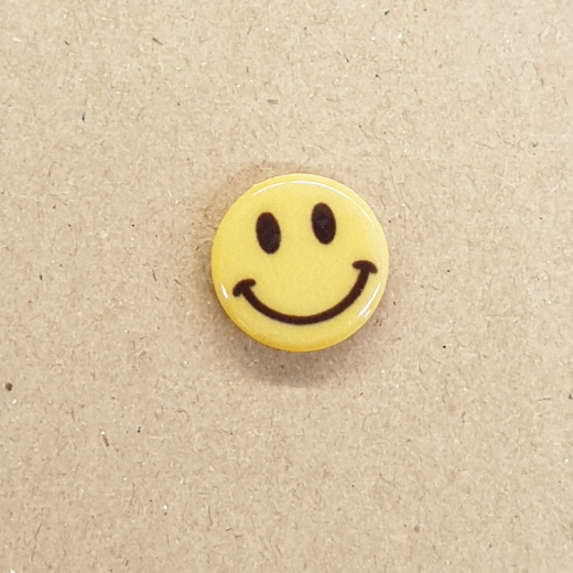 Knopf Kunststoff - Smiley 4