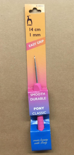 PONY Häkelnadel Easy Grip 1,0