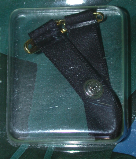 Prym Shoulder Strap Retainers - 1 pair black