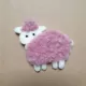 Applique Sheep pink
