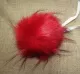 LOVAfur Faux Fur PomPon rot 2
