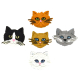 Dress It Up - Fuzzy Felines