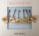 Katrinkles Stitch Markers Heard - Wood