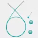 Knit Pro Cable Mindful Swivel 150 cm (60") Mint