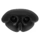 Animal noses to stick set black - 15 mm