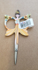 Hemline Embroidery Scissor angel - yellow