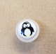Knopf Kunststoff "Pinguin"