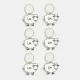 Lantern Moon Stitch Markers Sheep