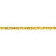 Sequin Trim Iridescent - gold