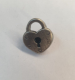 Knopf Metall - Schloss altsilber - 16 mm
