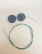 Lykke Cable 100 cm green