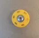 Druckknopf dottergelb - 23 mm