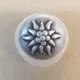 Metallknopf "Edelweiss" - 23 mm
