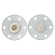 Druckknopf transparent - Kstf 20 mm