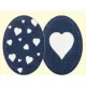 Patches Oval with Heart