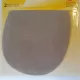 Kleiber Faux Velour Patches - oval beige