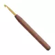 addiNature Walnut Gold Crochet Hook