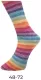 Lungauer Sockenwolle 4f - Regenbogen 48-72