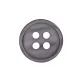 Knopf Kunststoff grau 9 mm