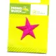 Applikation Stern - pink