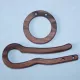 Hook Clasp brown