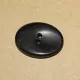 Knopf Kunststoff - 23 mm - schwarz
