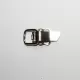 Metallverschluss silber 22 mm