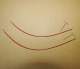 ChiaoGoo Twist Seil rot - M 13 cm