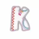 Applique Letter K