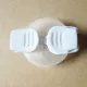 Kordelstopper 20 mm weiß