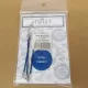 ChiaoGoo X-Flex Seile blau - S 5 cm