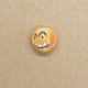 Knopf Kunststoff - Smiley 3