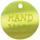 Label Button "Mit Liebe gemacht"