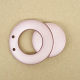 Magnetverschluss rund rosémetallic matt