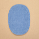 Patches oval - dark pink