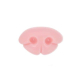 Tiernasen zum Stecken Set rosa - 12 mm