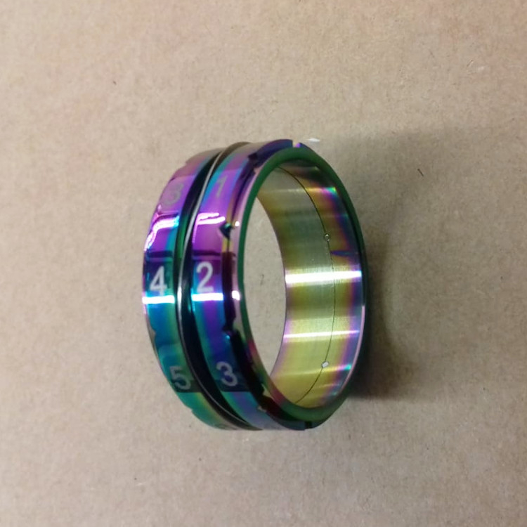 Rainbow Row Counter Ring