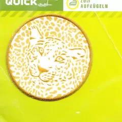 Applique Wildlife Leopard