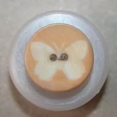 Knopf Steinnuss - 15 mm