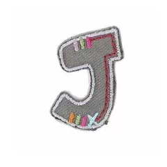 Applique Letter J