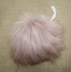 LOVAfur Faux PomPon rosé